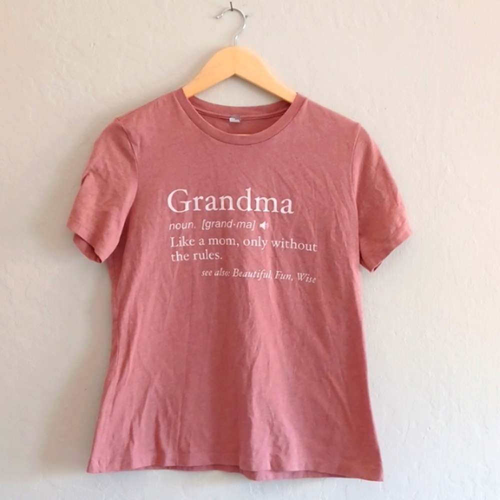Thread Tank | Mauve pink “Grandma” T-Shirt Medium